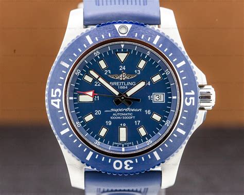 breitling superocean 40mm|Breitling Superocean 44 special blue.